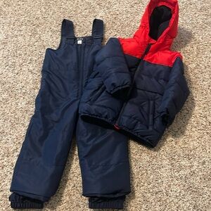 Children’s Place | Snow bibs and heavy jacket | 4t